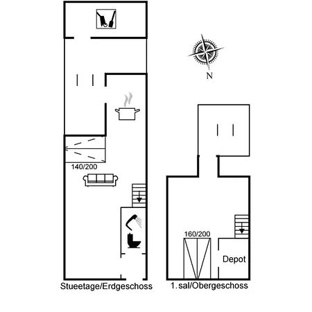 度假居 Marilena - 300m From The Sea By Interhome 鲁德克丙